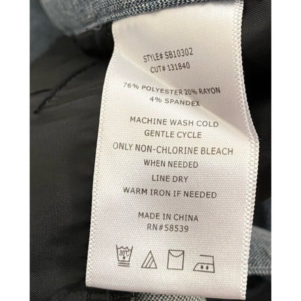 KUT from‎ Kloth Womens Blue Dress Pants Very Stretchy Size 10 Business Casual - Picture 5 of 5